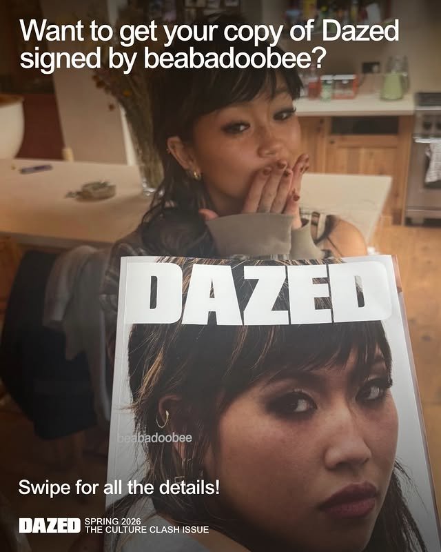 Publicación de Dazed en HolliModels