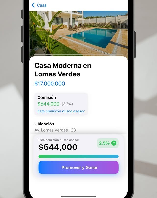 Publicación de Bienes Raíces-CuboRed en HolliModels