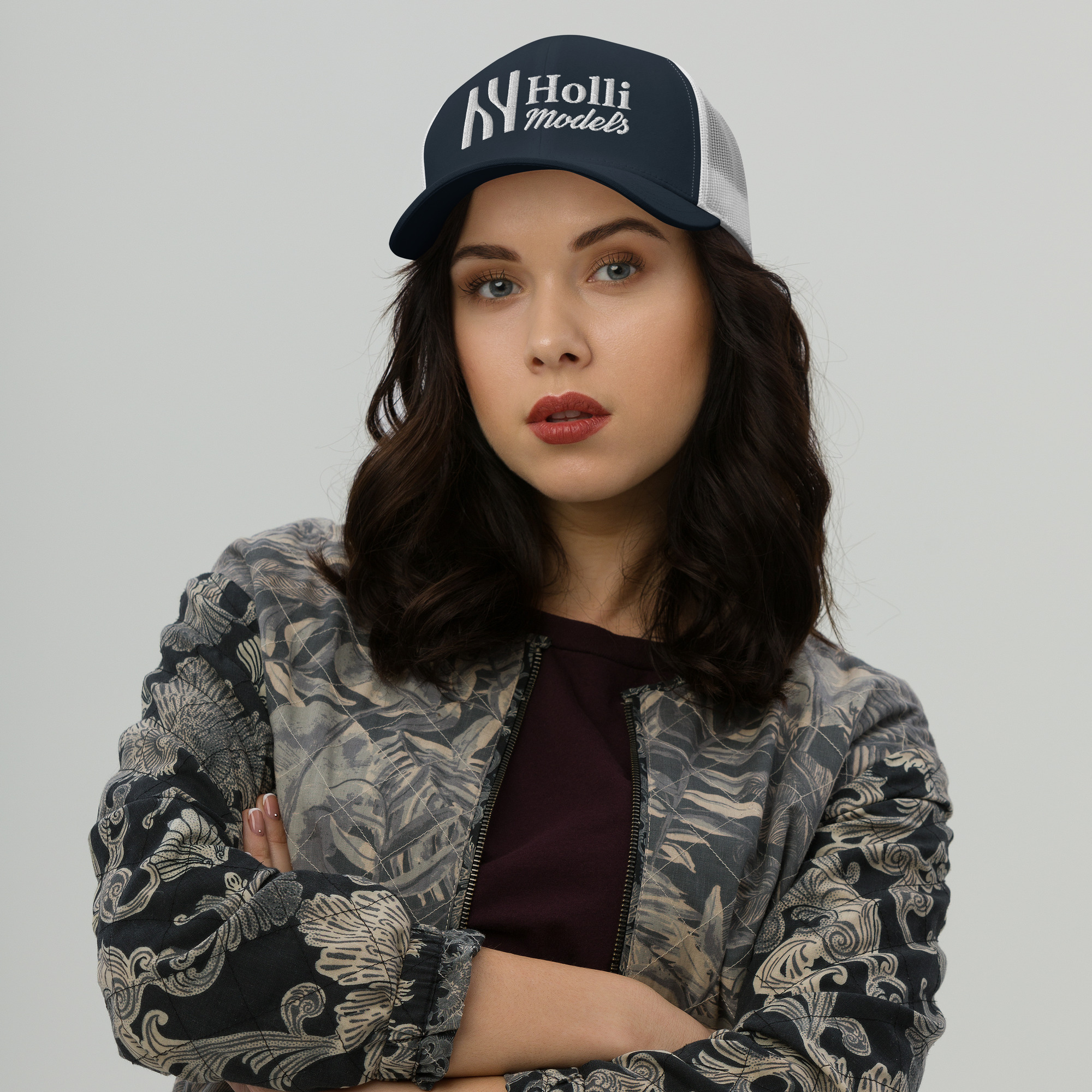 Gorra tipo trucker -HolliModels