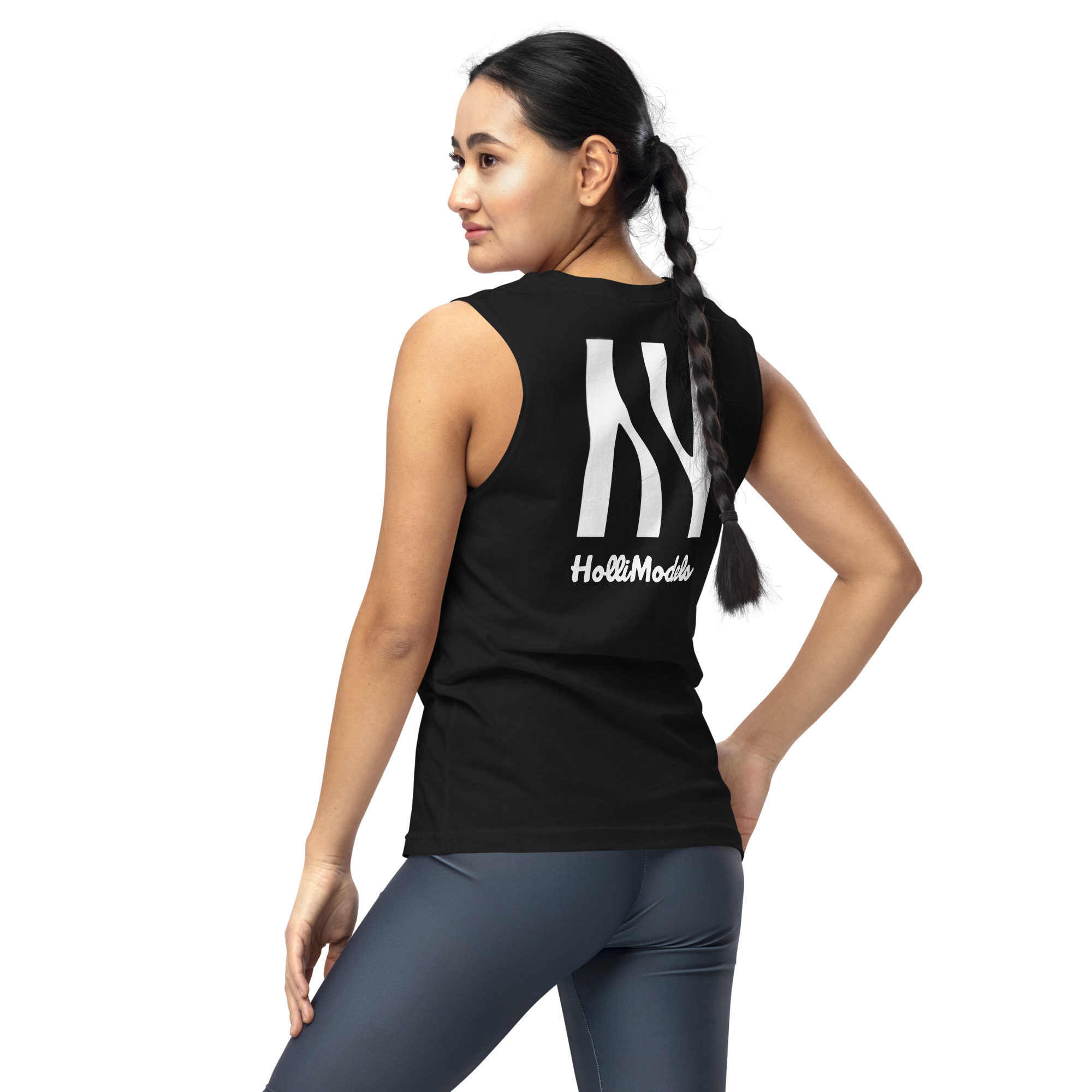 Camiseta sin mangas unisex - HolliModels - Imagen 3