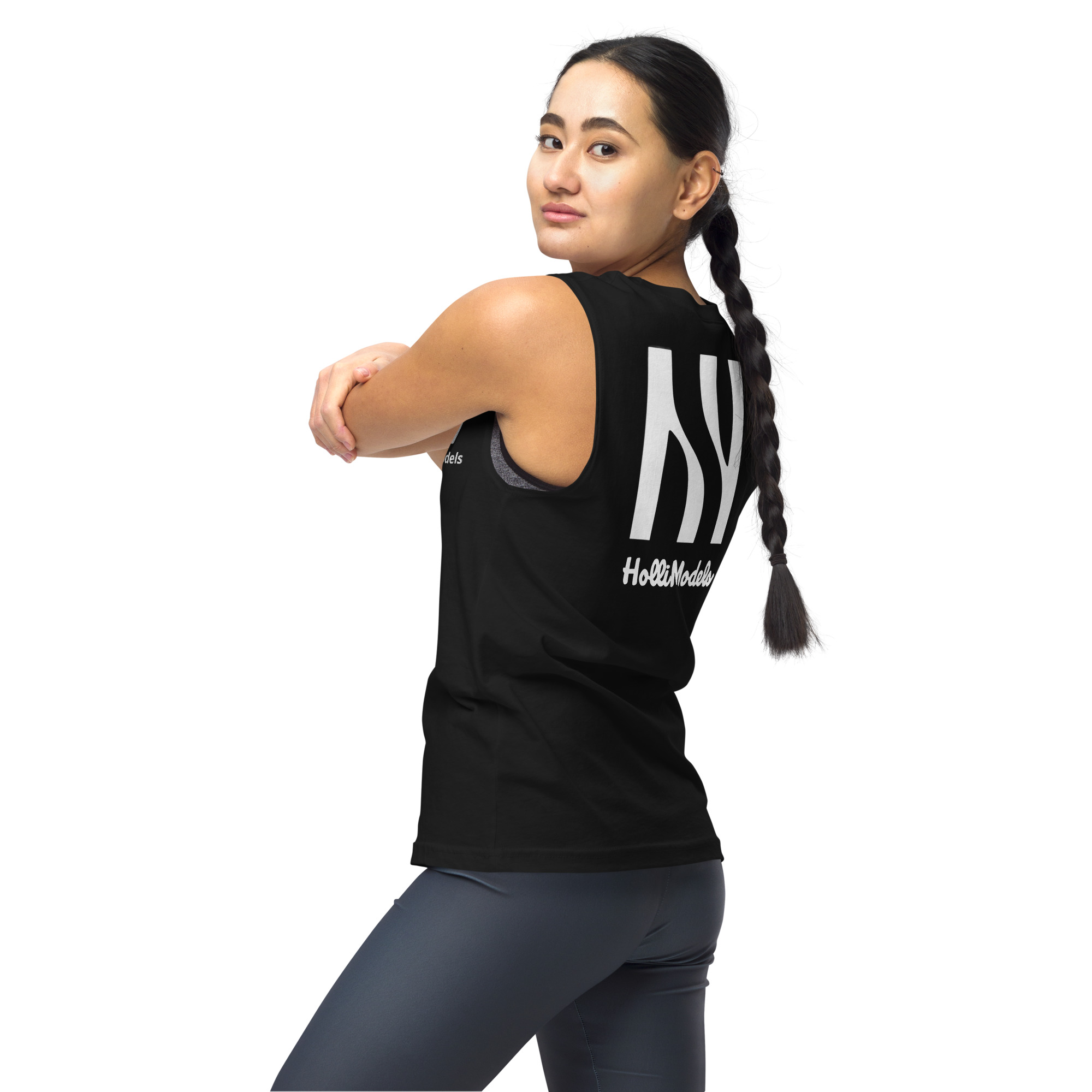 Camiseta sin mangas unisex - HolliModels - Imagen 4