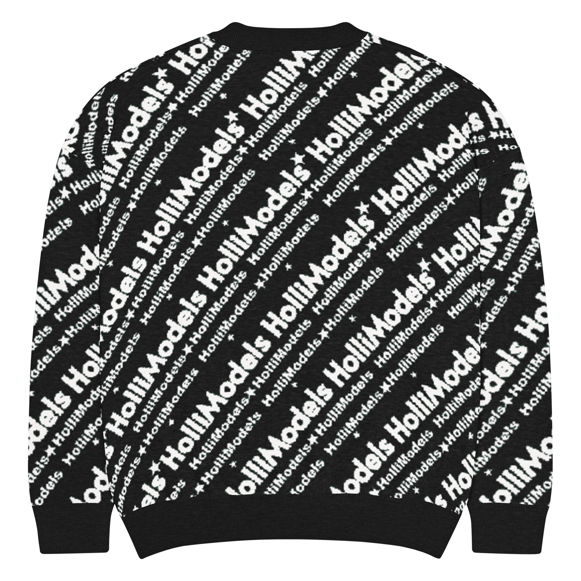 Jersey holgado de punto con cuello redondo HolliModels