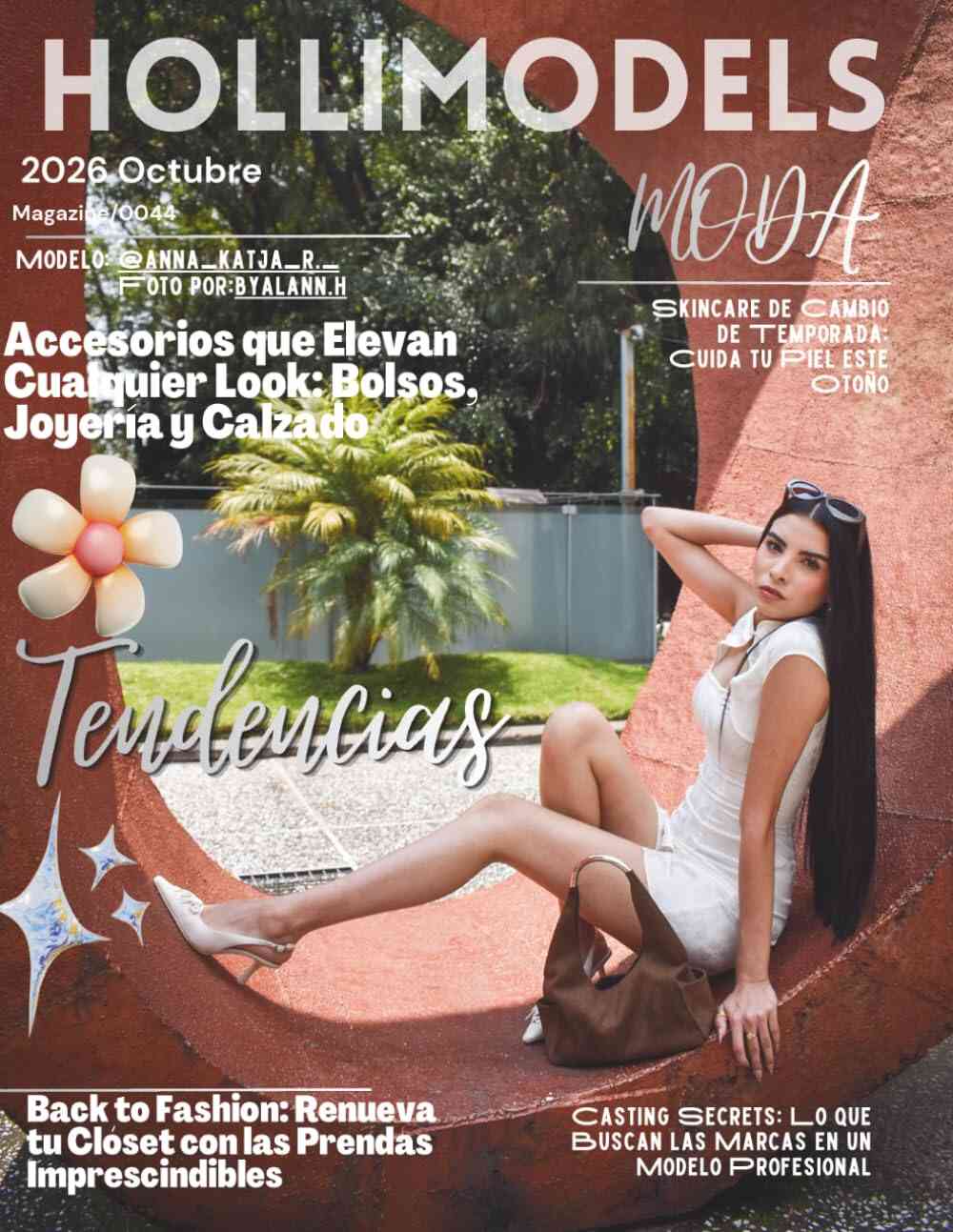Portada Revista HolliModels Octubre
