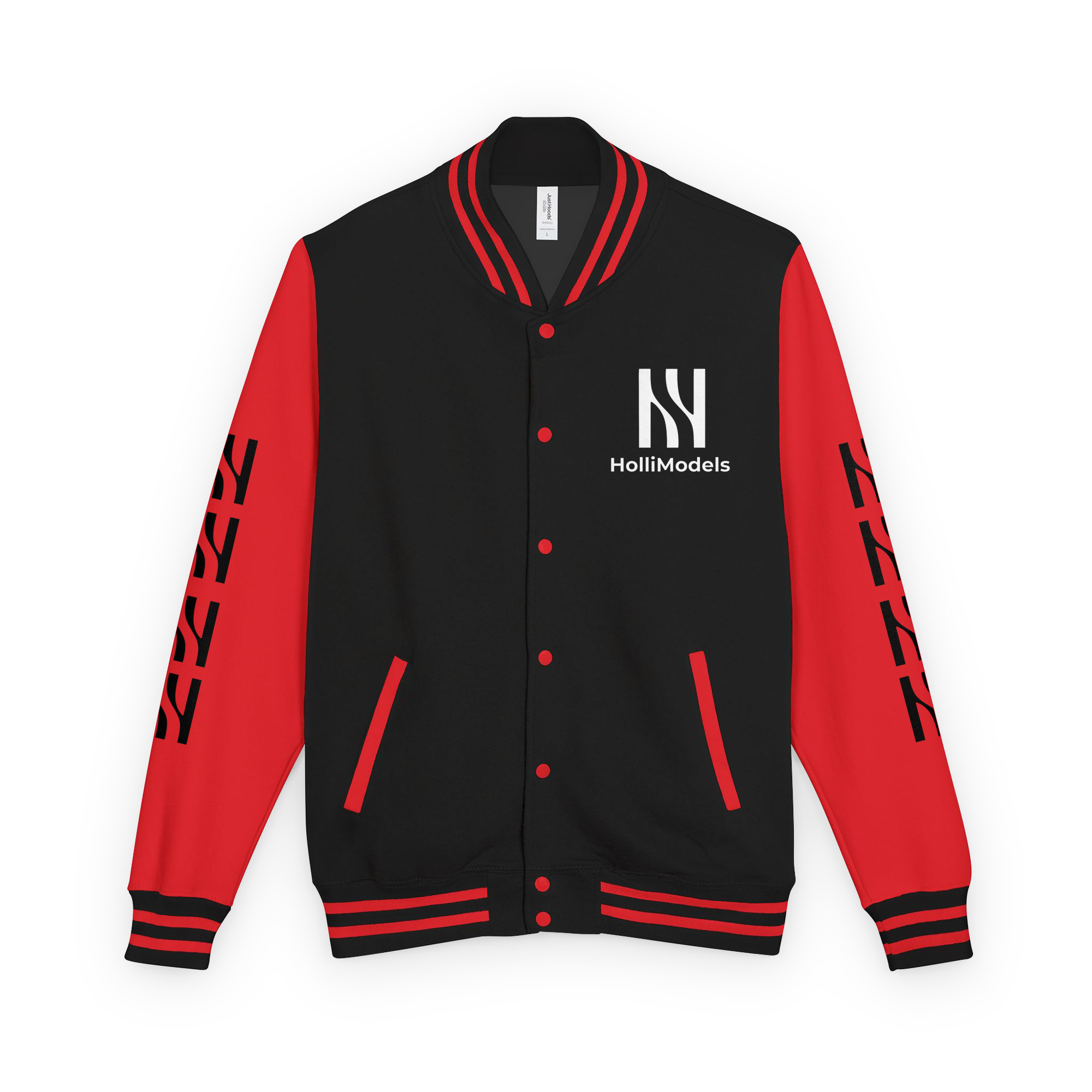 Heavyweight letterman jacket