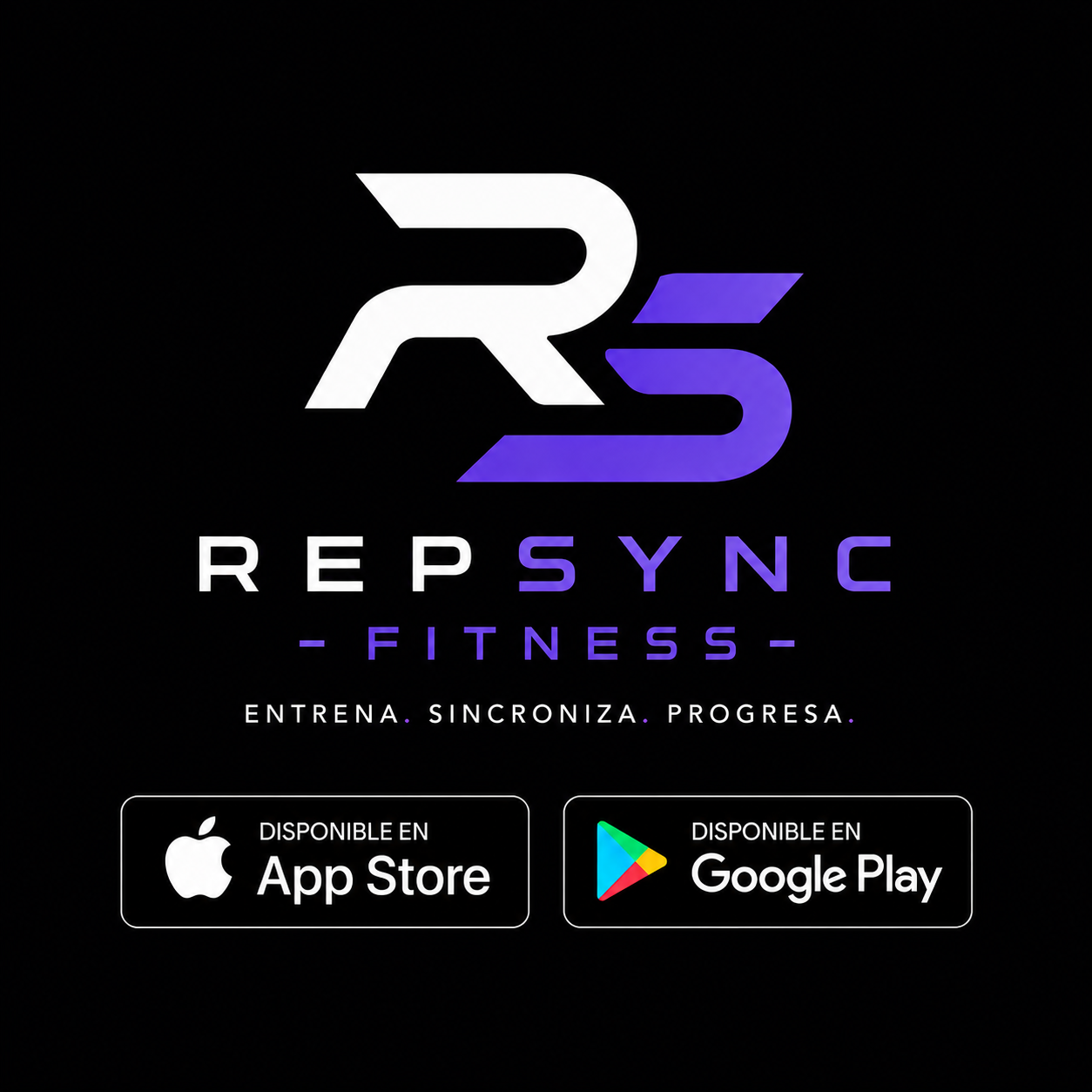 RepSync Fitness Text Logo