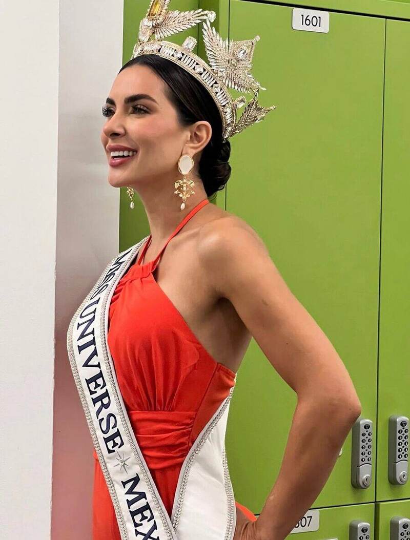 María Vargas modelo empresaria y escritora Miss Universo México